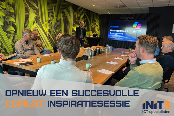 Init3 ICT-specialisten Microsoft Copilot 365 mini-event